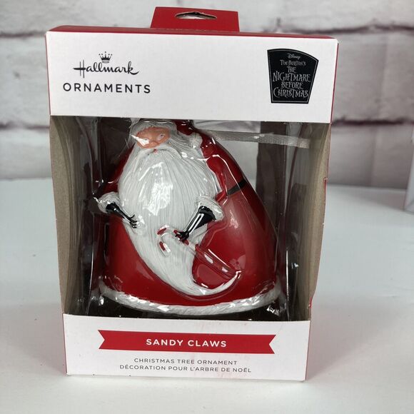 Hallmark Disney Nightmare Before Christmas Tree Holiday Sandy Claws Ornament NEW - Picture 1 of 4